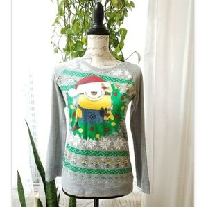 Despicable Me Minion Winter Christmas Sweater